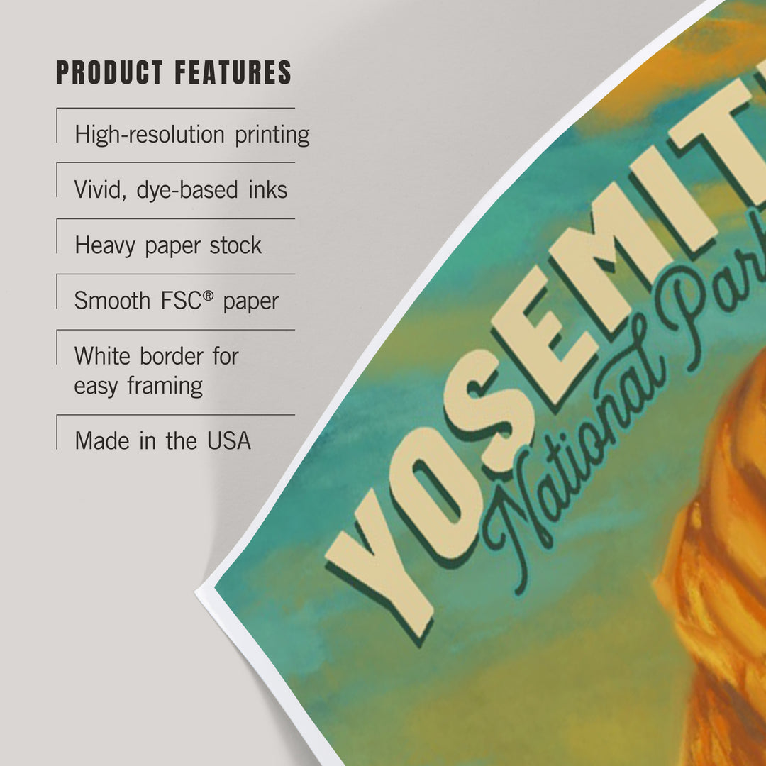 Yosemite National Park, California, Oil Painting, El Capitan, Art & Giclee Prints