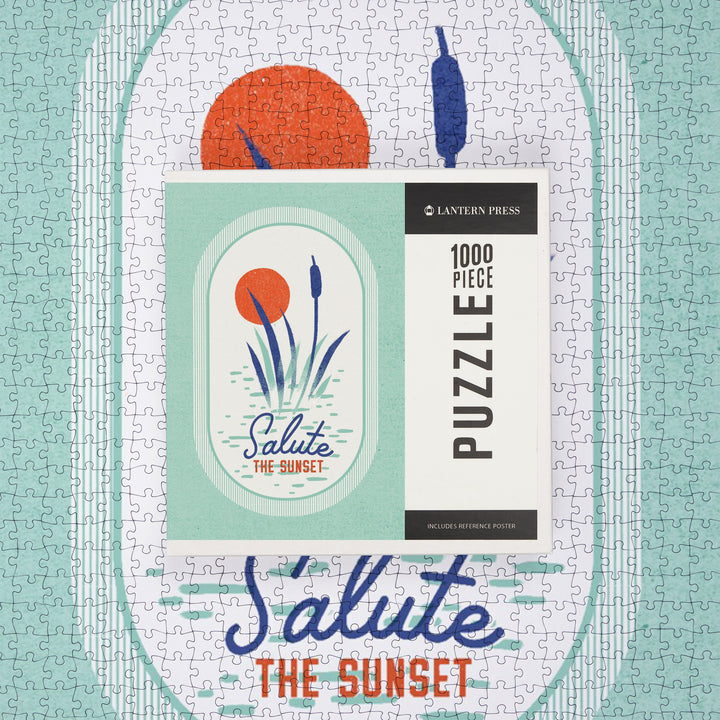 Dockside Series, Reeds, 1000 Piece Jigsaw Puzzle