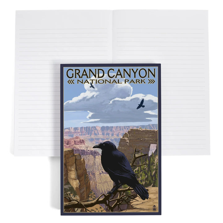 Lined 6x9 Journal, Grand Canyon National Park, Arizona, Ravens and Angels Window, Lay Flat, 193 Pages, FSC paper