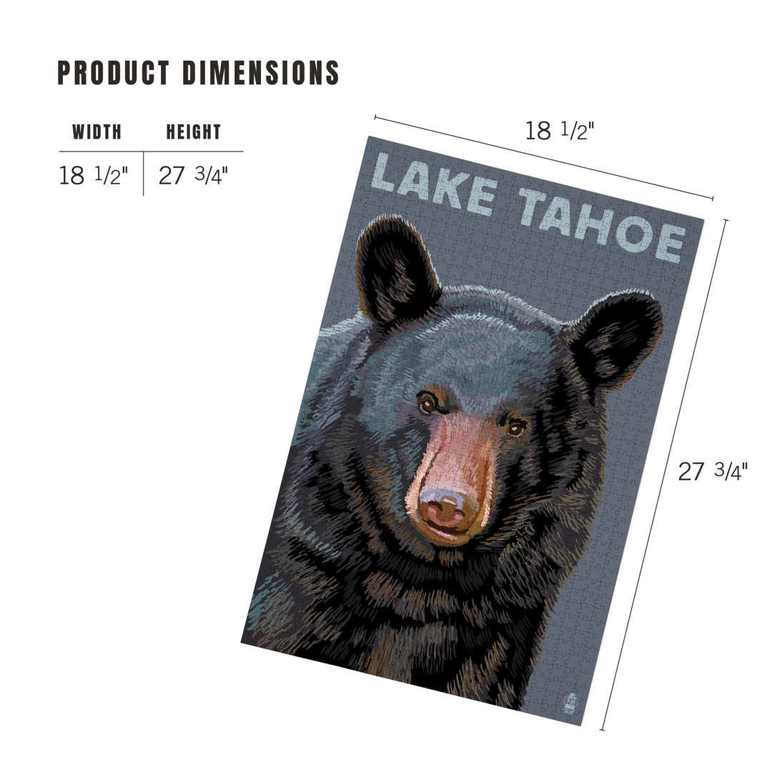 Lake Tahoe, Bear Face, Jigsaw Puzzle