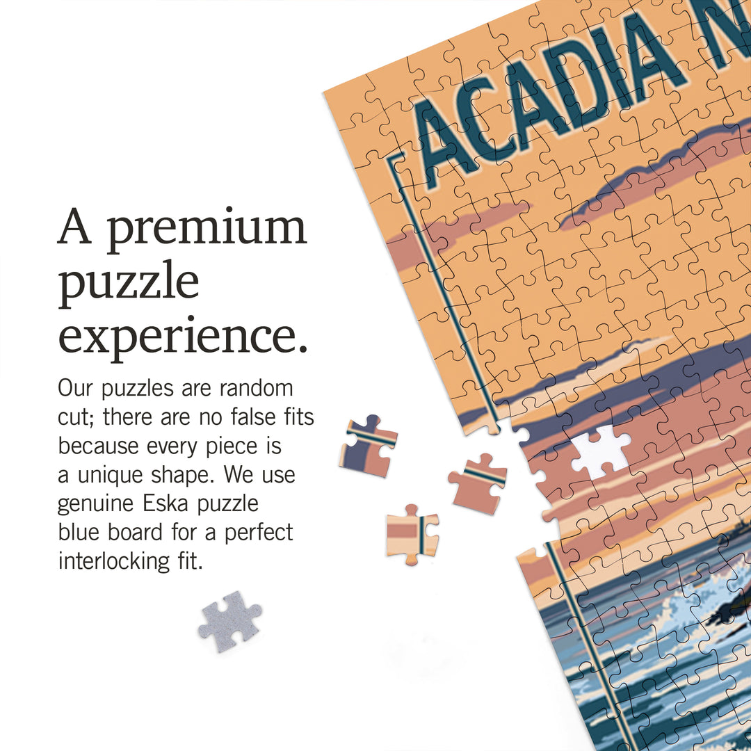 Acadia National Park, Maine, Mount Desert Island, 1000 Piece Jigsaw Puzzle