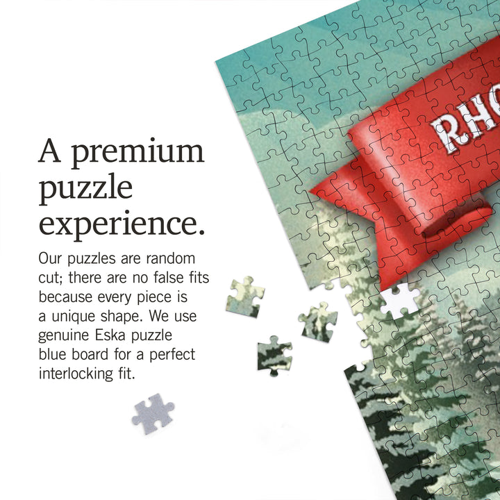 Rhode Island, Christmas Holiday Tradition, 1000 Piece Jigsaw Puzzle