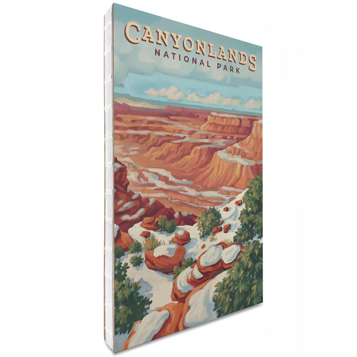 Lined 6x9 Journal, Canyonlands National Park, Utah, Oil Painting, Lay Flat, 193 Pages, FSC paper