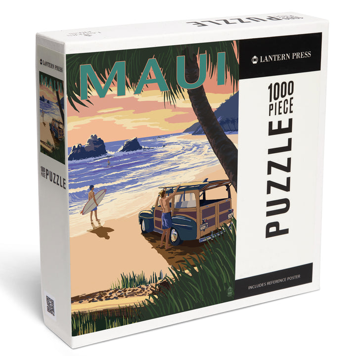 Maui, Hawaii, Woody and Beach, Jigsaw Puzzle