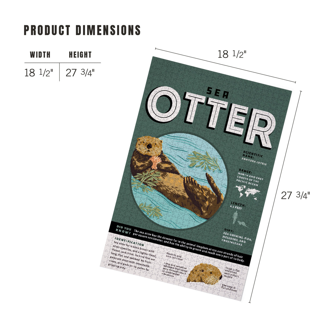 Sea Otter, Facts About, Jigsaw Puzzle