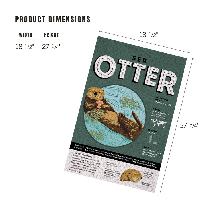 Sea Otter, Facts About, Jigsaw Puzzle