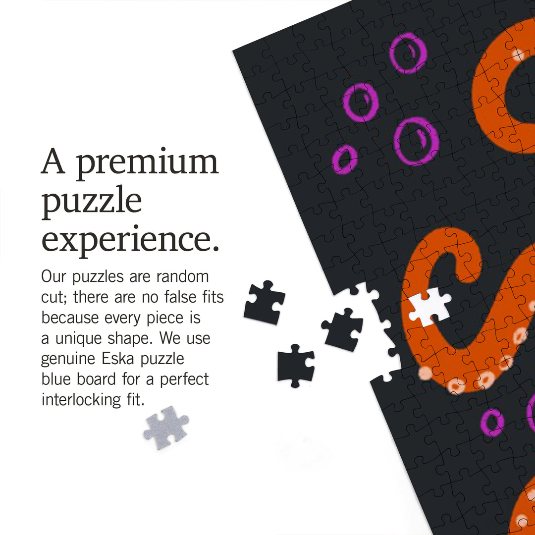 Lush Environment Collection, Octopus, Jigsaw Puzzle
