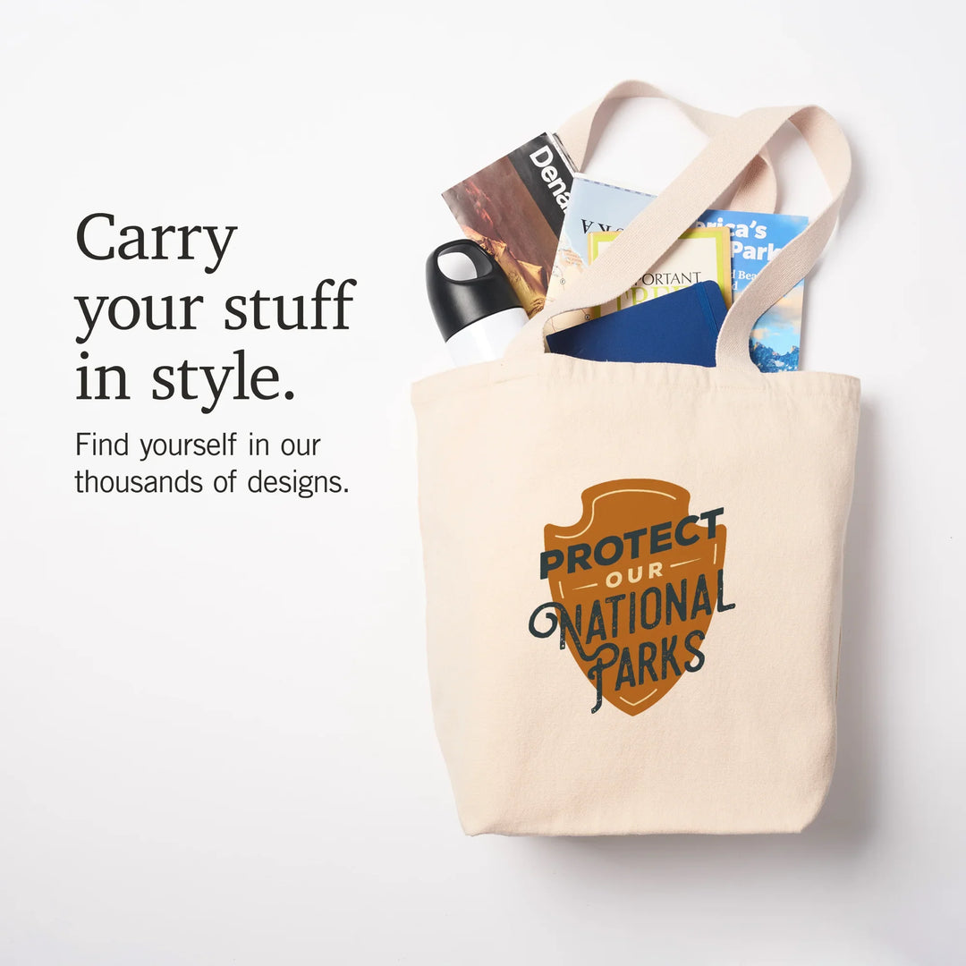 Protect Our National Parks,, Tote Bag