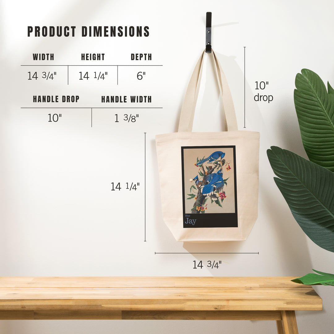 Audubon Birds of North America, Blue Jay, Tote Bag