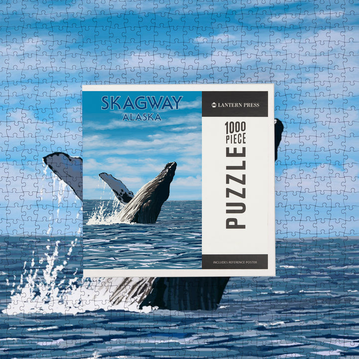 Skagway, Alaska, Humpback Whale, Jigsaw Puzzle