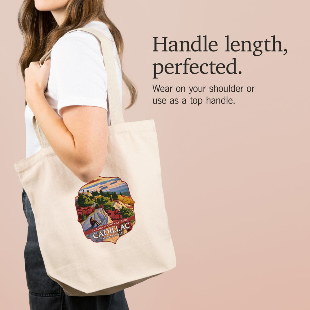 Acadia National Park, Maine, Cadillac Mountain, Painterly Series,, Tote Bag Totes Lantern Press 
