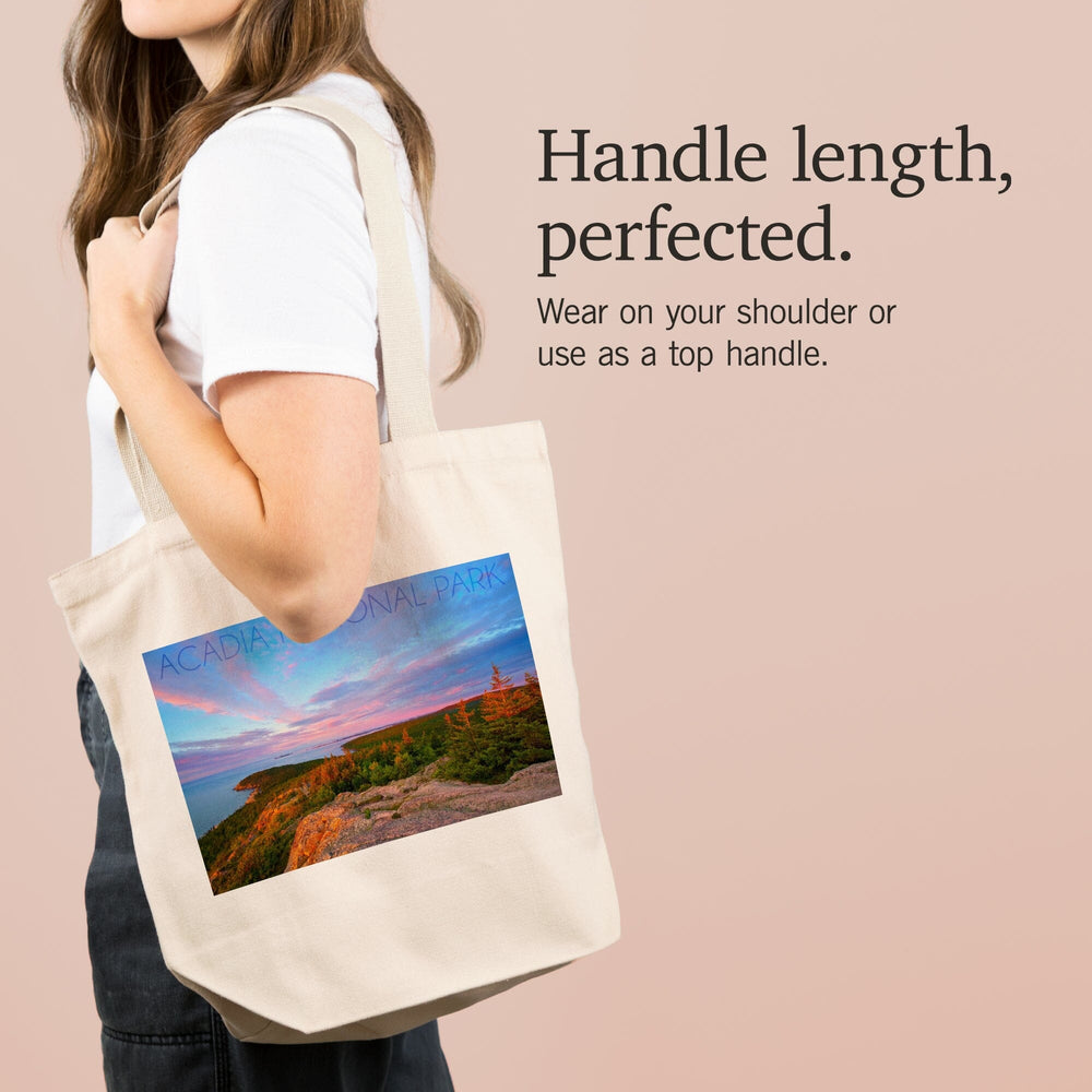 Acadia National Park, Maine, Cadillac Mountain, Tote Bag Totes Lantern Press 