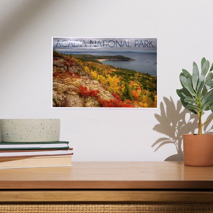 Acadia National Park, Maine, Fall Scenery, Art & Giclee Prints Art Lantern Press 