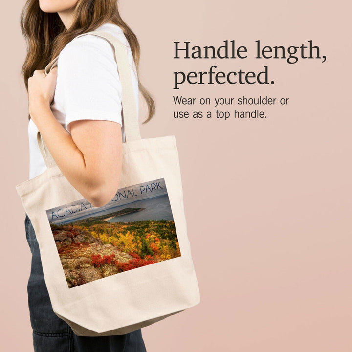 Acadia National Park, Maine, Fall Scenery, Lantern Press Photography, Tote Bag Totes Lantern Press 