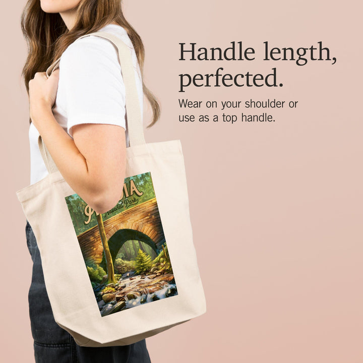 Acadia National Park, Maine, Oil Painting, Tote Bag Totes Lantern Press 