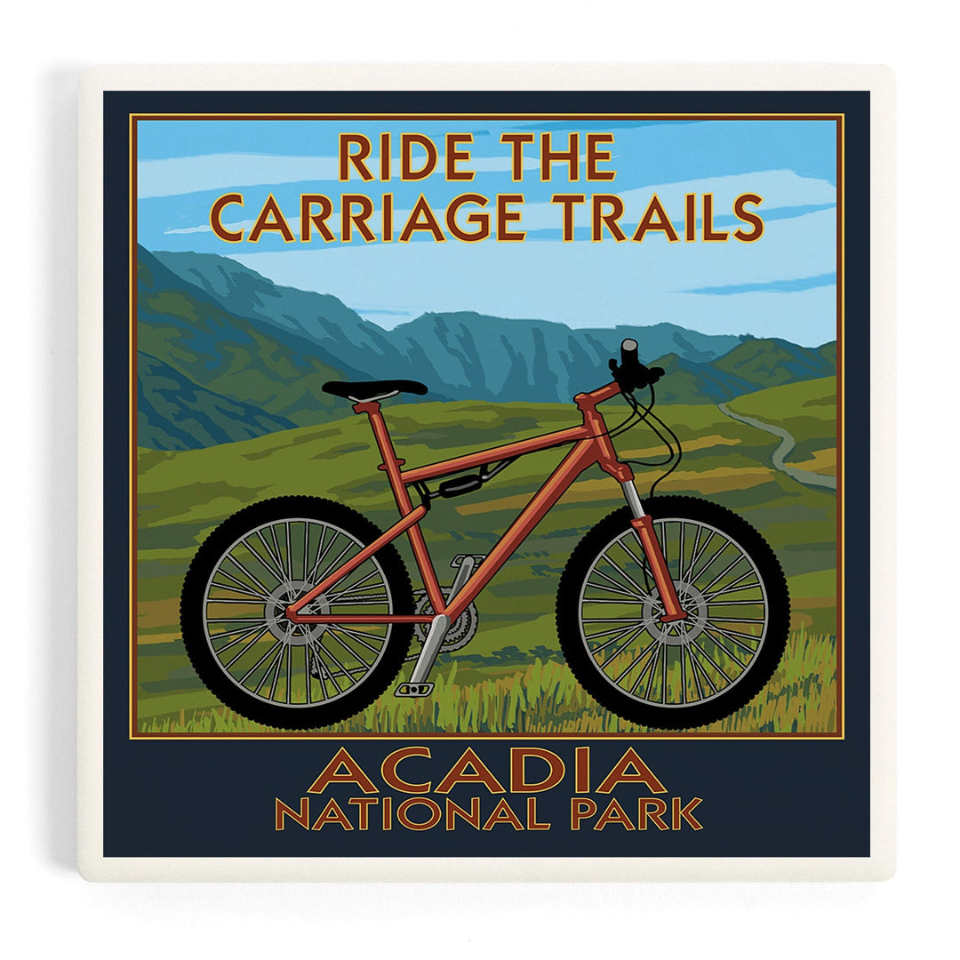 Acadia National Park, Maine, Ride the Carriage Trails, Coasters Coasters Lantern Press 