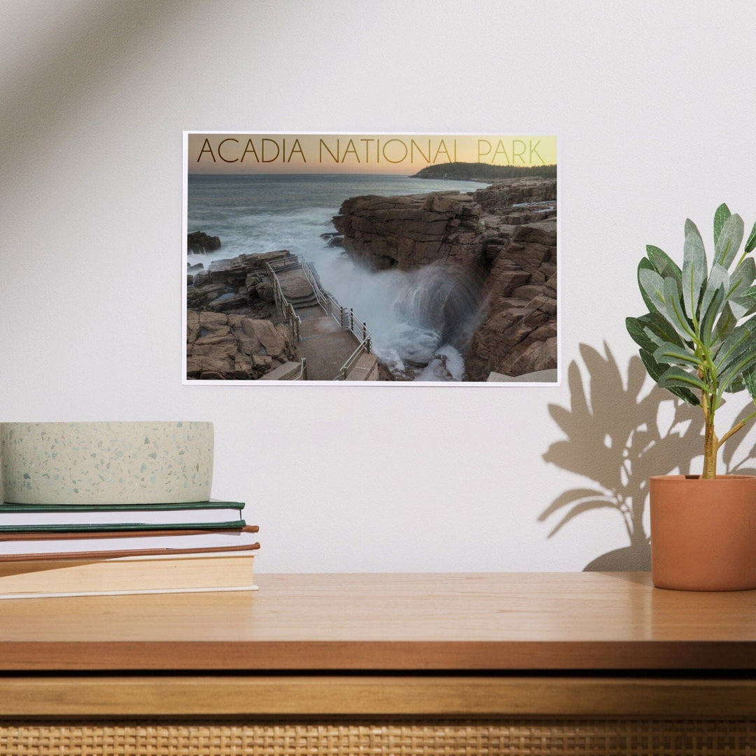 Acadia National Park, Maine, Thunder Hole, Art & Giclee Prints Art Lantern Press 