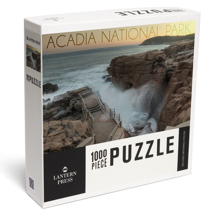 Acadia National Park, Maine, Thunder Hole, Jigsaw Puzzle Puzzle Lantern Press 