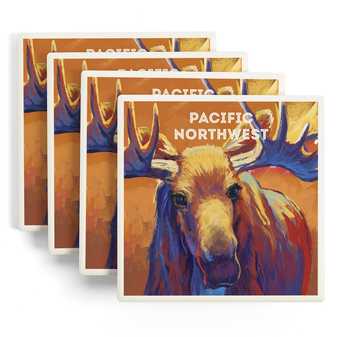 Pacific Northwest, Vivid, Moose, Coasters