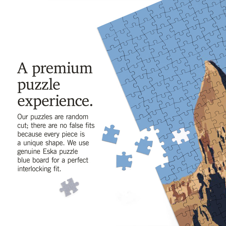 Badlands National Park, South Dakota, Jigsaw Puzzle