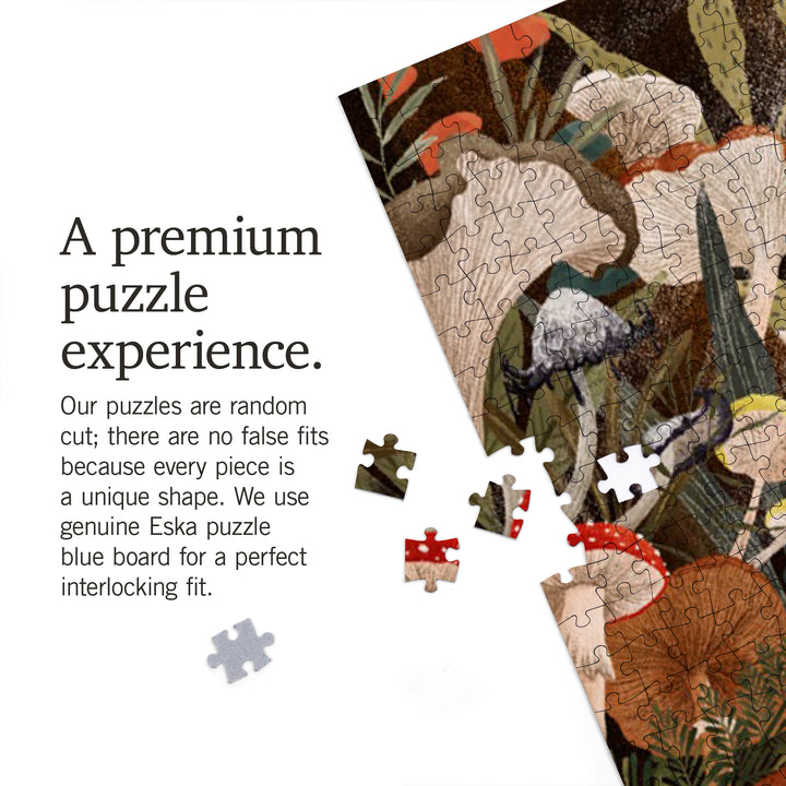 Woodland Mushrooms, Jigsaw Puzzle