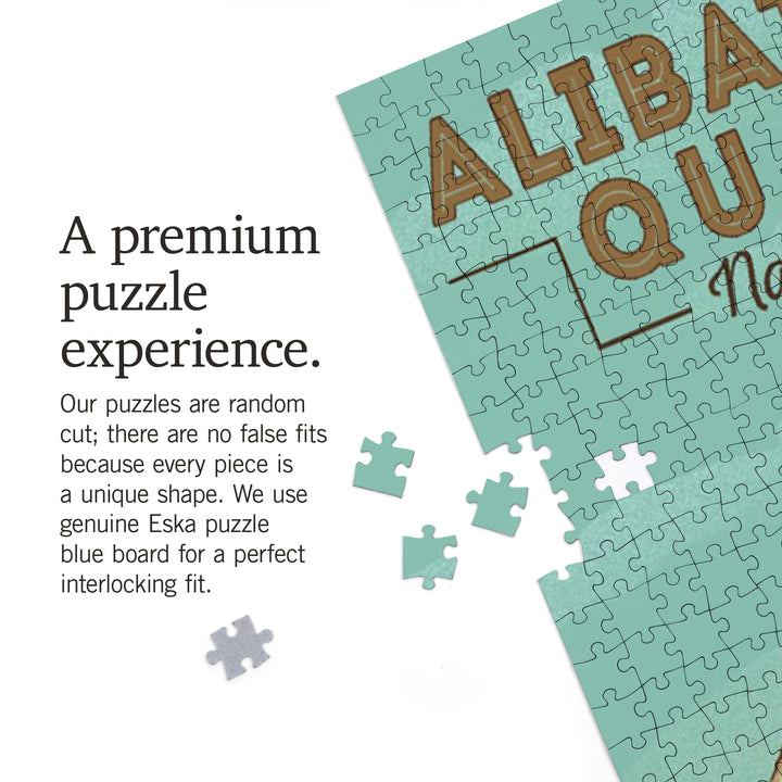 Alibates Flint Quarries National Monument, Texas, Horned Lizard, Lithograph, Jigsaw Puzzle Puzzle Lantern Press 