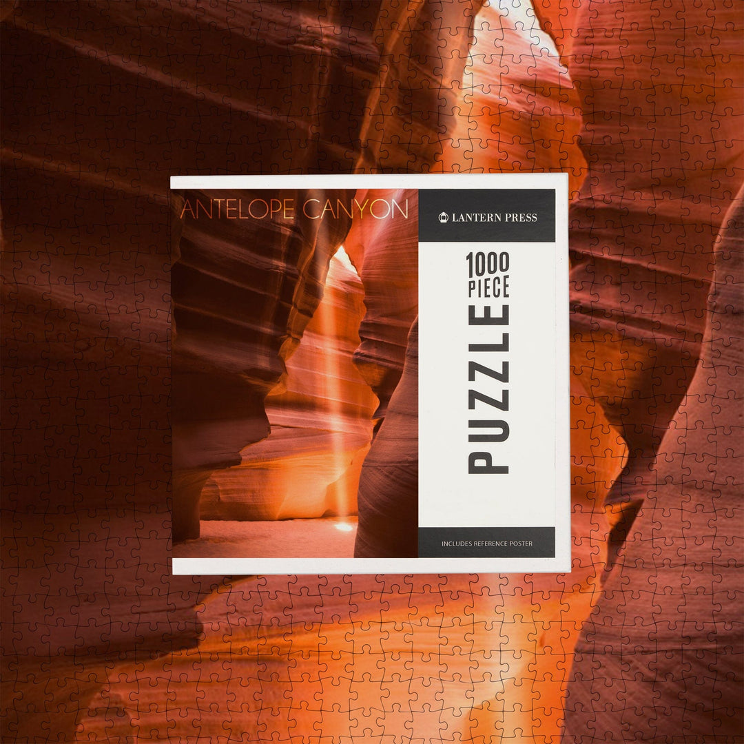 Antelope Canyon, Arizona, Jigsaw Puzzle Puzzle Lantern Press 