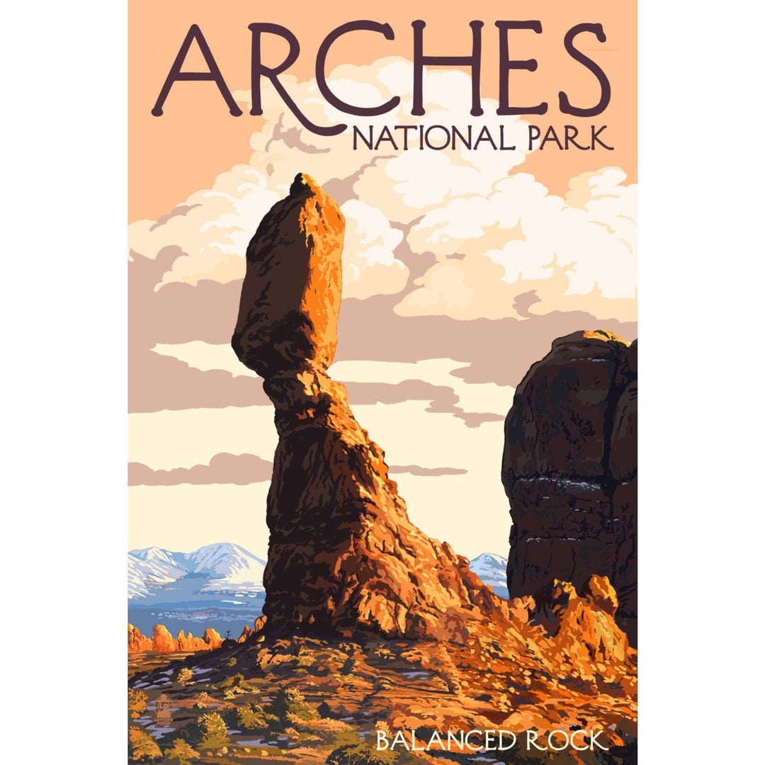 Arches National Park, Utah, Balanced Rock, Lantern Press Artwork, Ceramic Mug Mugs Lantern Press 