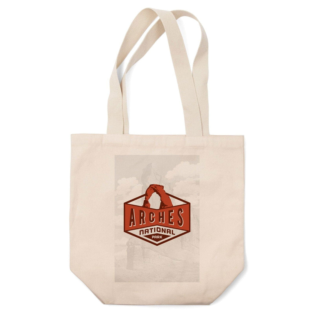 Arches National Park, Utah, Contour, Tote Bag Totes Lantern Press 