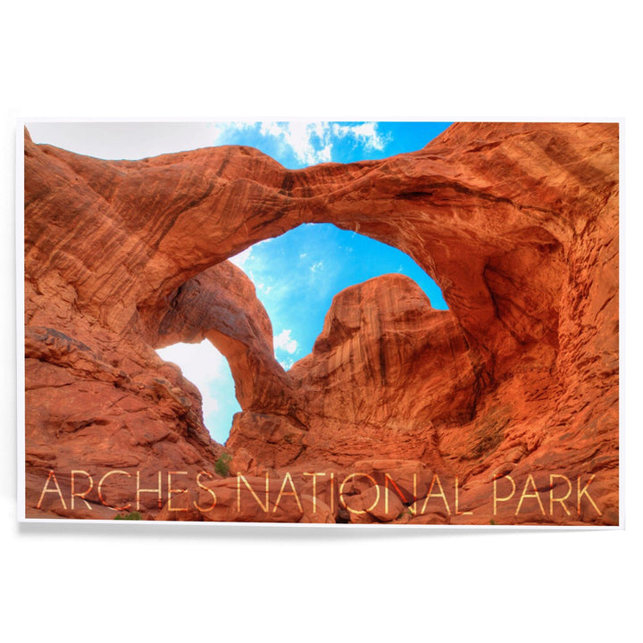 Arches National Park, Utah, Daytime Blue Sky, Art & Giclee Prints Art Lantern Press 