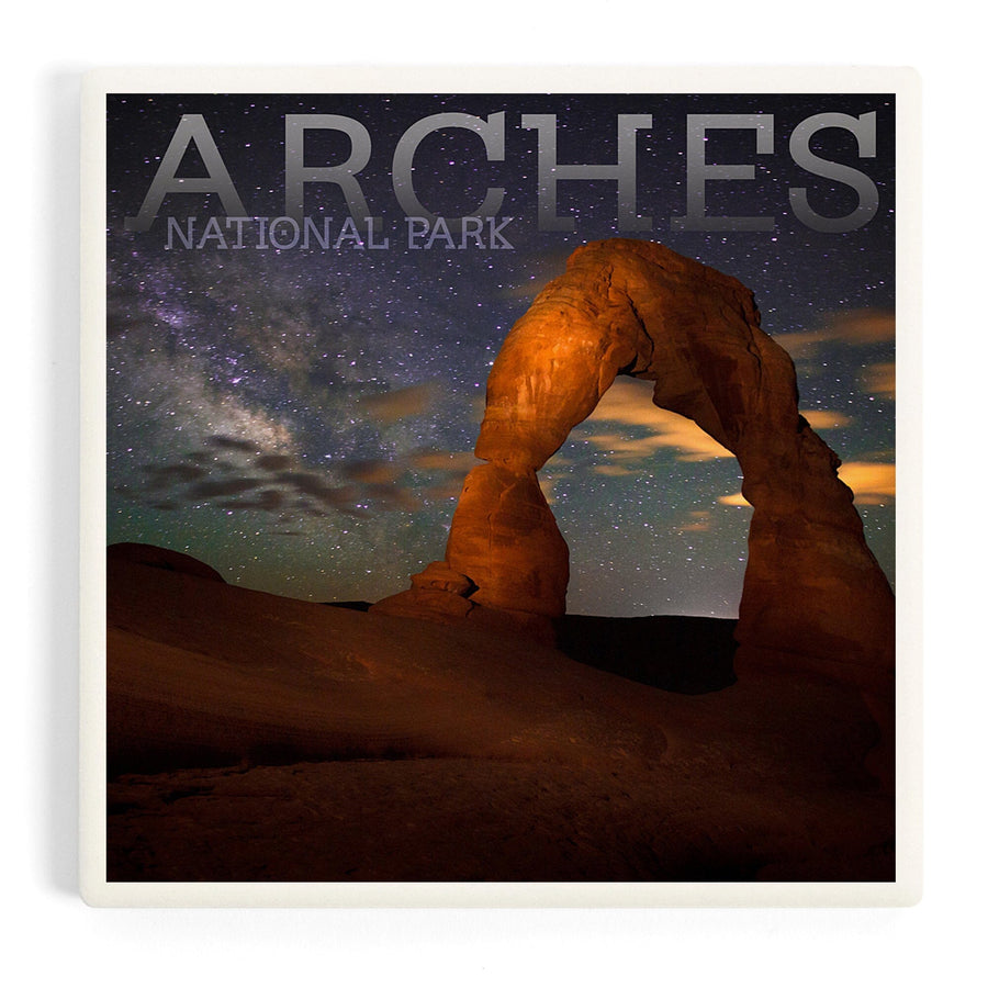 Arches National Park, Utah, Delicate Arch, Coasters Coasters Lantern Press 