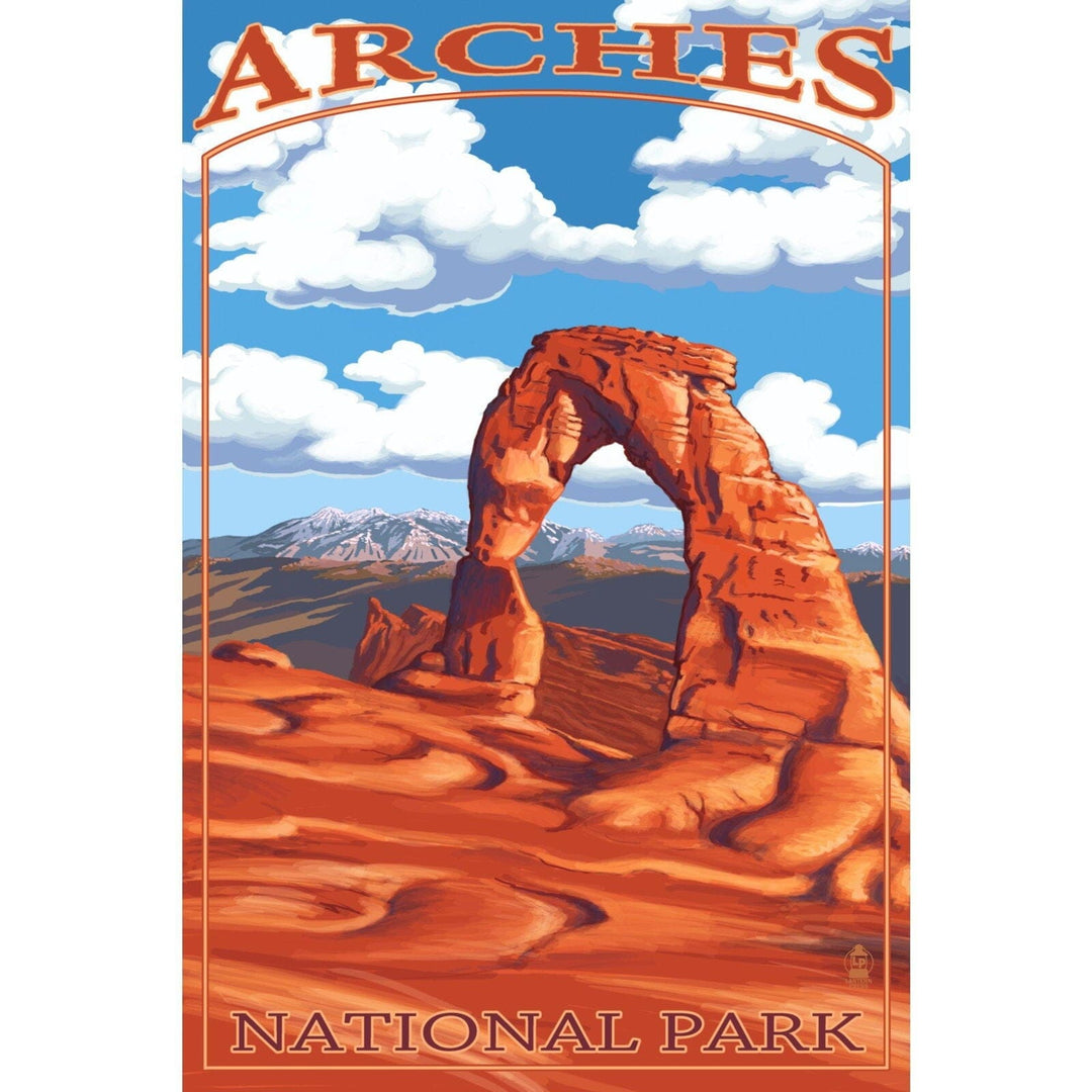 Arches National Park, Utah, Delicate Arch, Day Scene, Lantern Press Artwork, Ceramic Mug Mugs Lantern Press 