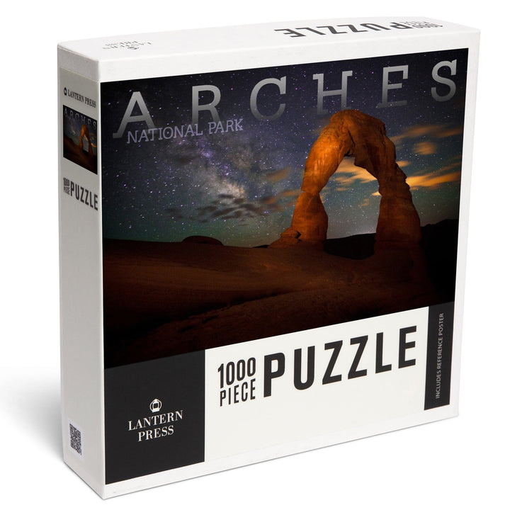 Arches National Park, Utah, Delicate Arch, Jigsaw Puzzle Puzzle Lantern Press 
