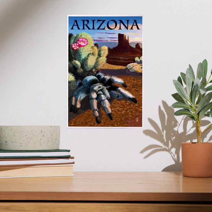 Arizona, Blond Tarantula, Art & Giclee Prints Art Lantern Press 