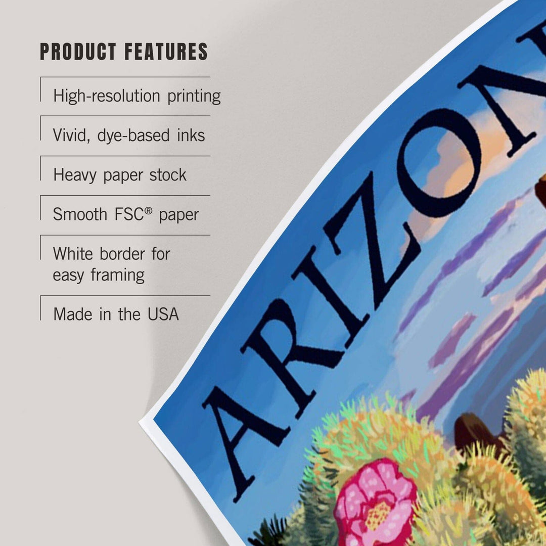 Arizona, Blond Tarantula, Art & Giclee Prints Art Lantern Press 