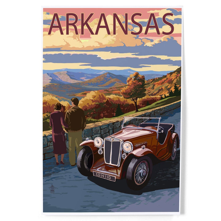 Arkansas, Outlook and Sunset Scene, Art & Giclee Prints Art Lantern Press 