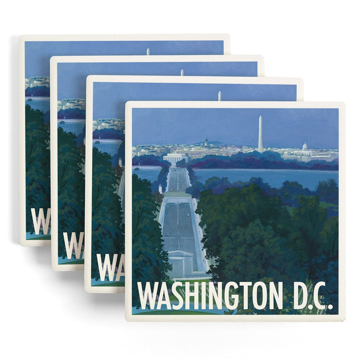 Arlington National Cemetery, Washington DC, Coasters Coasters Lantern Press 