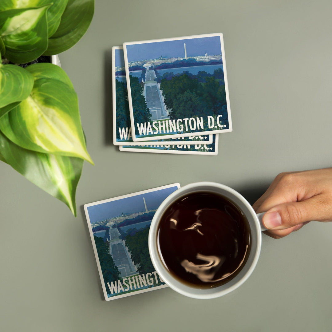 Arlington National Cemetery, Washington DC, Coasters Coasters Lantern Press 