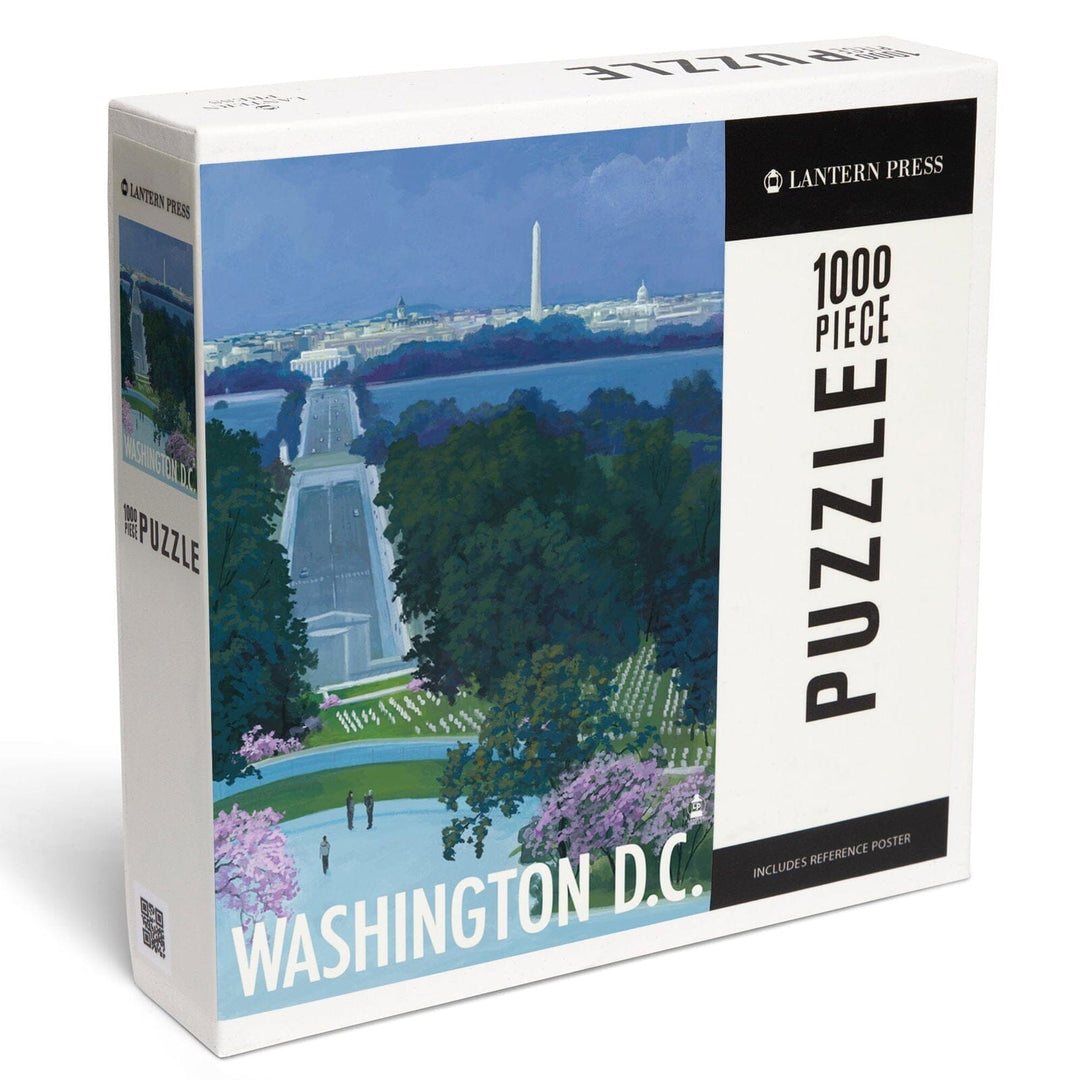 Arlington National Cemetery, Washington DC, Jigsaw Puzzle Puzzle Lantern Press 