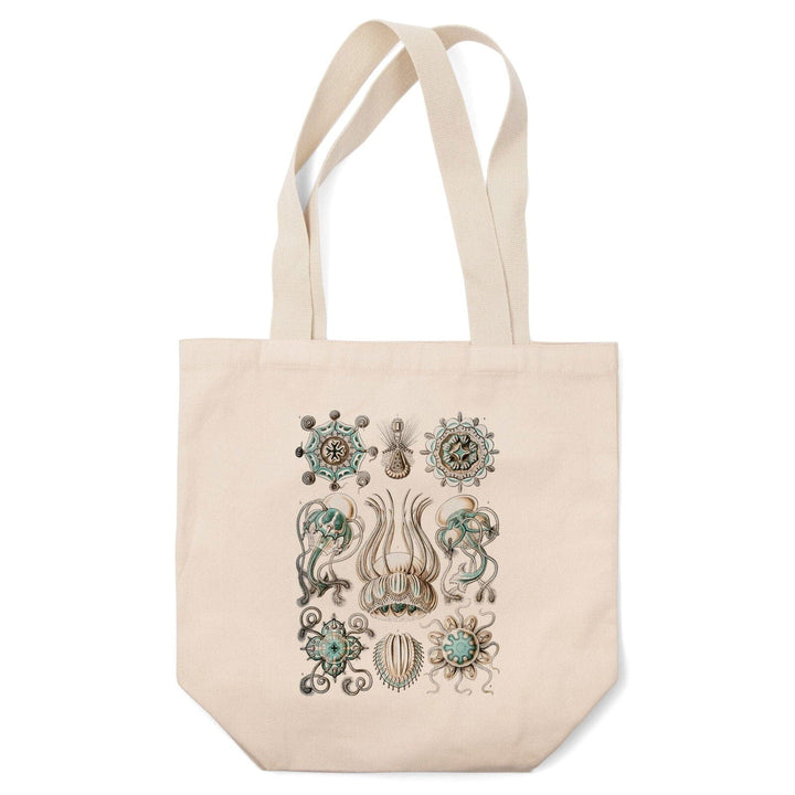 Art Forms of Nature, Narcomedusae, Ernst Haeckel Artwork, Tote Bag Totes Lantern Press 