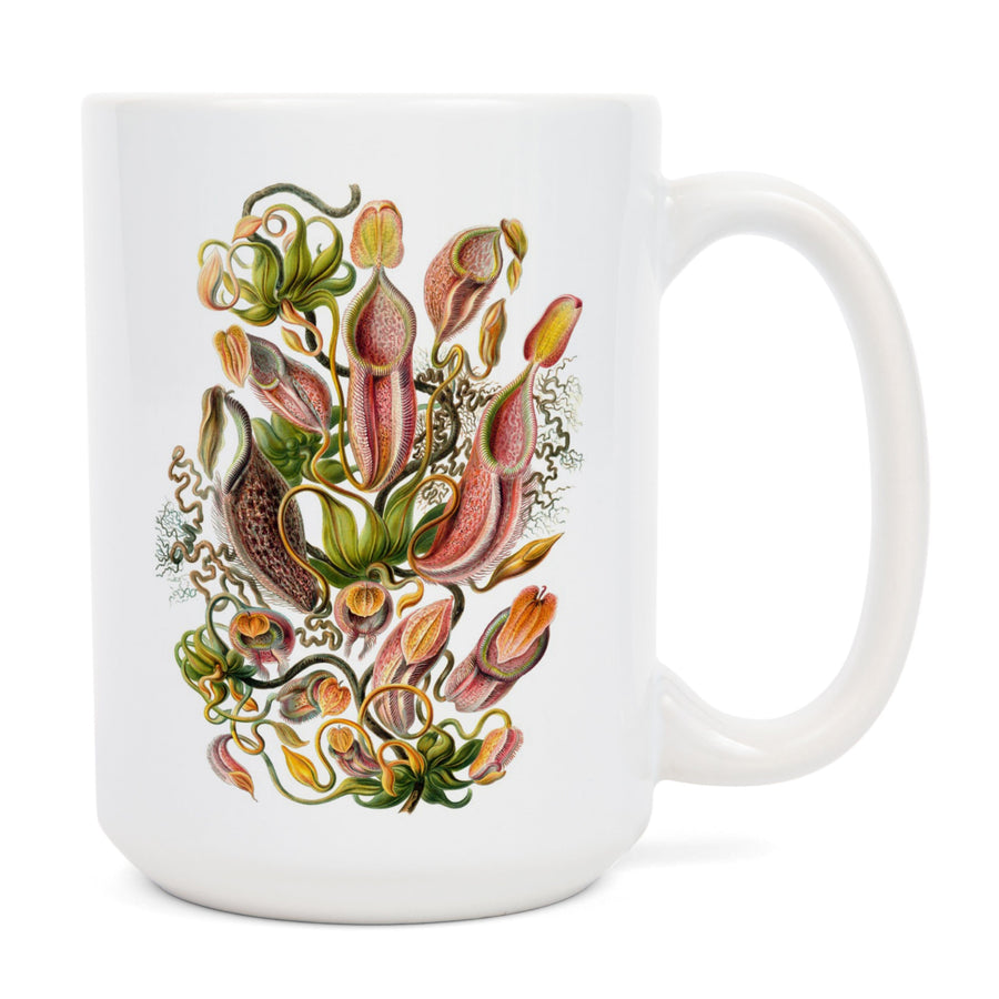 Art Forms of Nature, Nepenthaceae (Plant), Ernst Haeckel Artwork, Ceramic Mug Mugs Lantern Press 