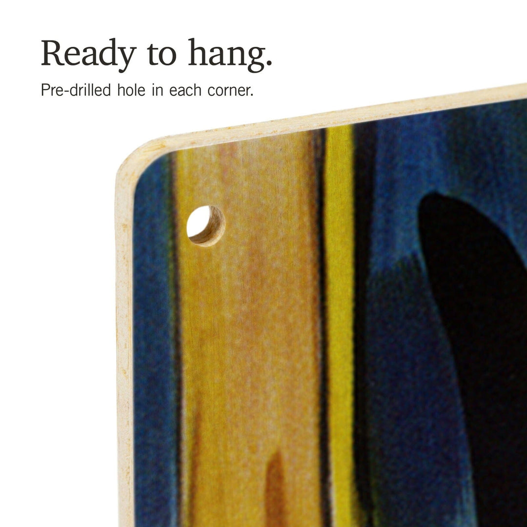 Aspen, Colorado, Colorful Skis, Lantern Press Artwork, Wood Signs and Postcards Wood Lantern Press 
