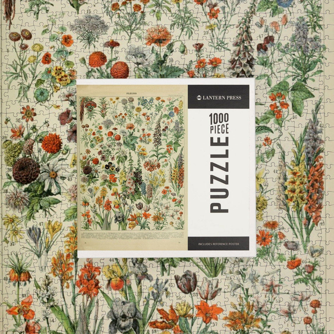 Orange Floral Pattern Vinyl - 771