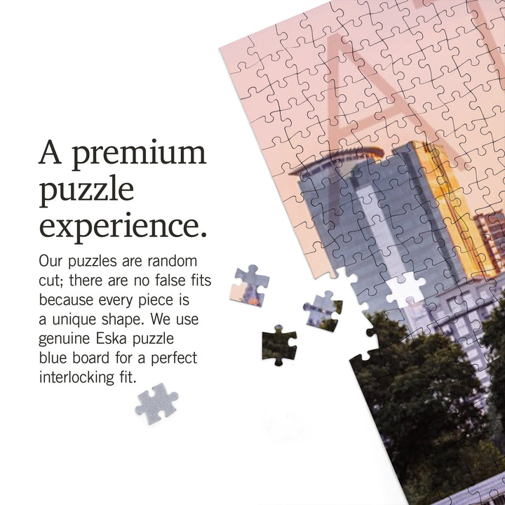 Atlanta, Georgia, Piedmont Park, Jigsaw Puzzle Puzzle Lantern Press 