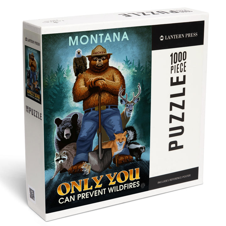 Montana, Smokey Bear, Only You Can Prevent Wildfires, Officially Licensed, Jigsaw Puzzle