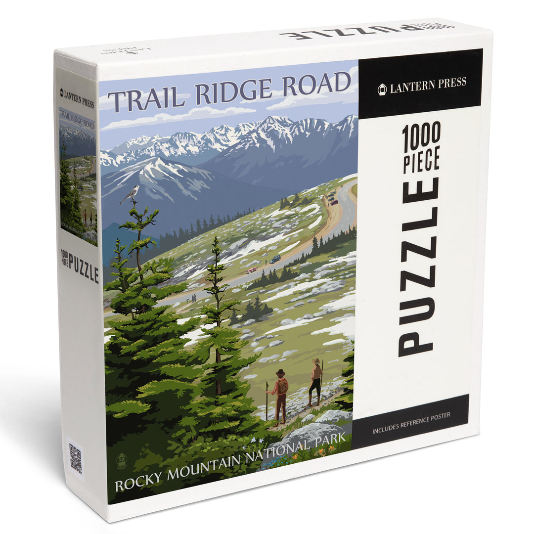 Rocky Mountain National Park, Colorado, Trail Ridge Road, Jigsaw Puzzle