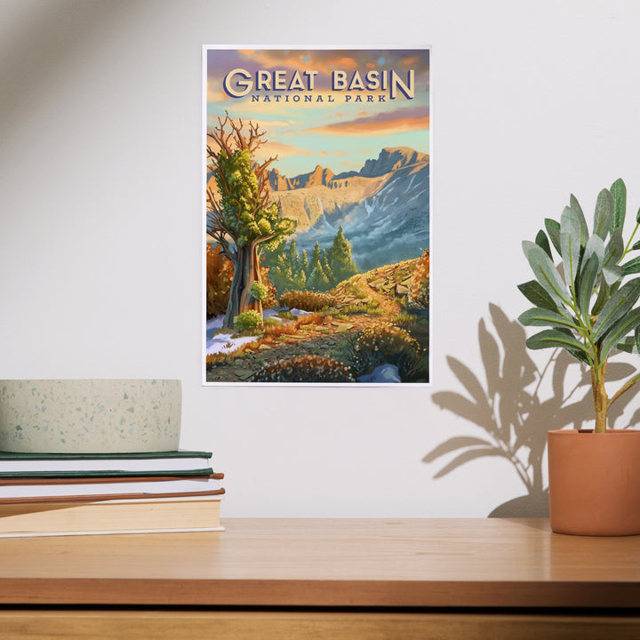 Great Basin National Park, Nevada, Oil Painting, Art & Giclee Prints