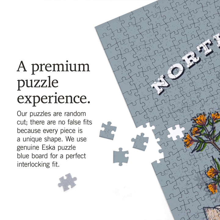 Raleigh, North Carolina, State Treasure Trove, 1000 Piece Jigsaw Puzzle