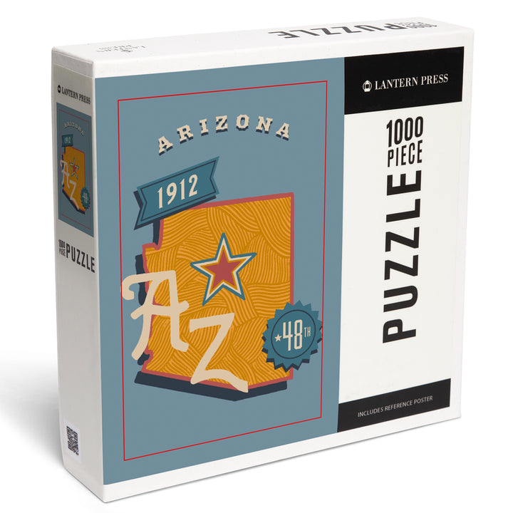 Arizona, Statehood, State Series, Jigsaw Puzzle