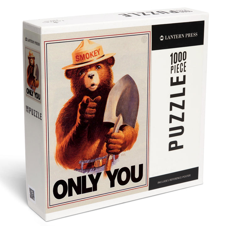 Smokey Bear, Only You, Officially Licensed Vintage Poster, Jigsaw Puzzle
